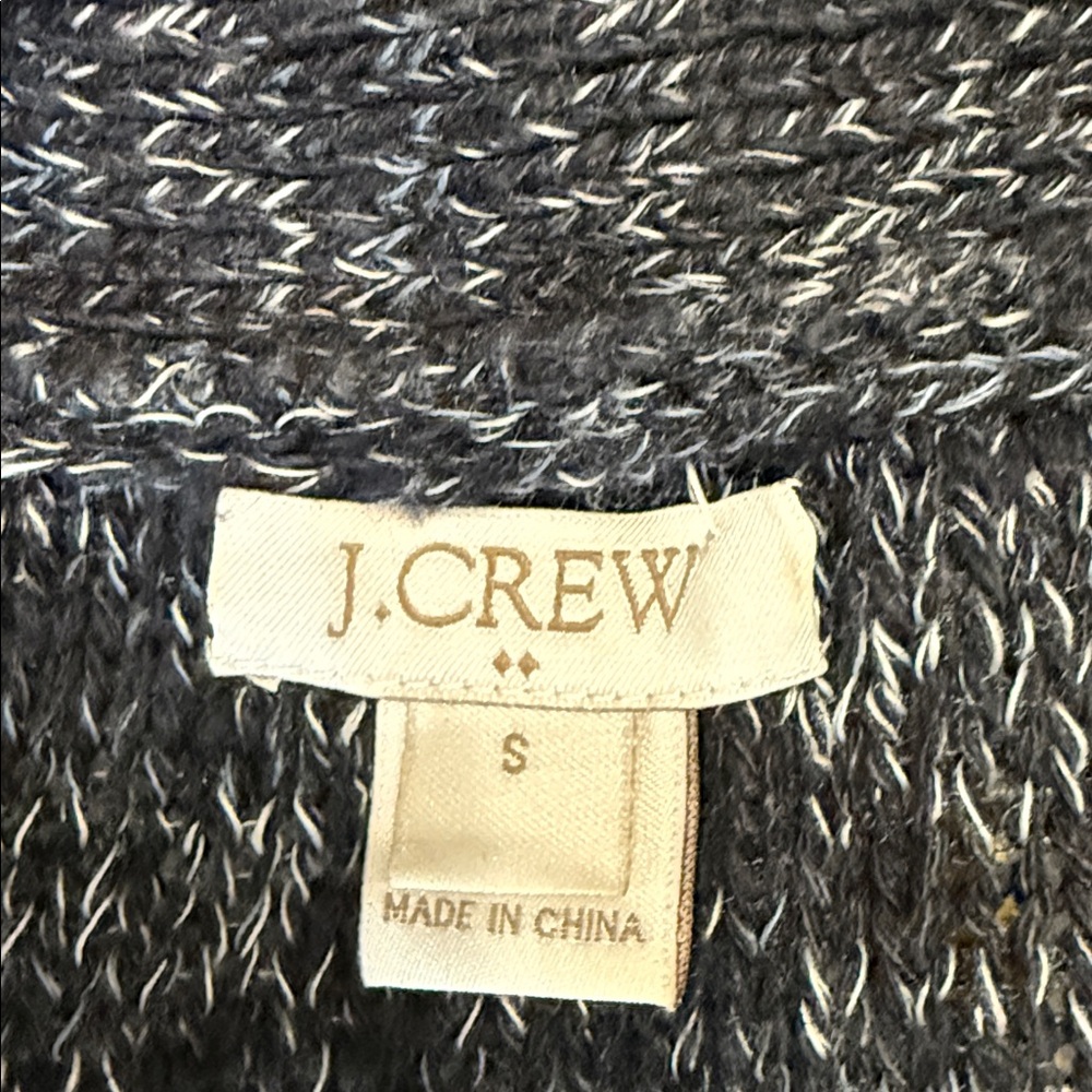 JCREW Women's BLACK & WHITE Cardigan - Picture 5 of 6